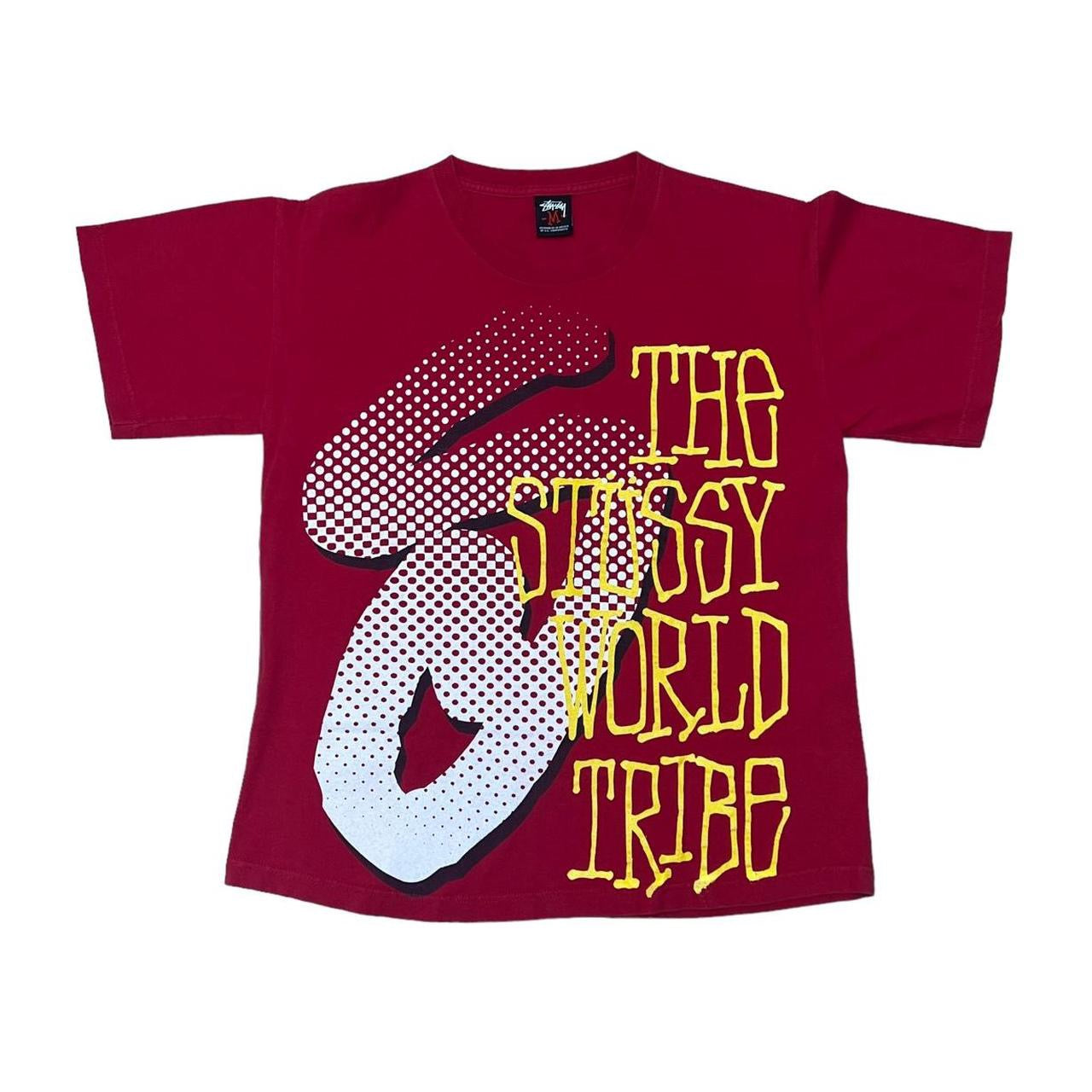 Vintage Stussy World Tribe T-shirt (M) – ewansarchive
