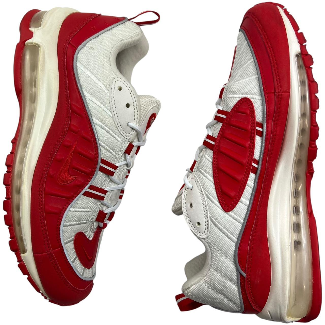 Nike Air Max 98 University Red White (uk 7.5)