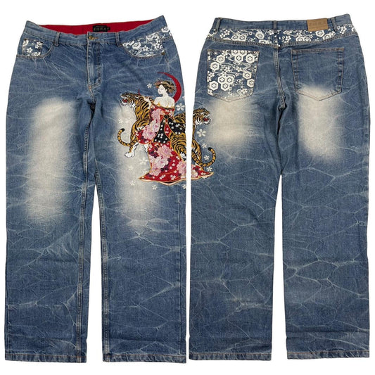 Embroidered Jeans (w39)