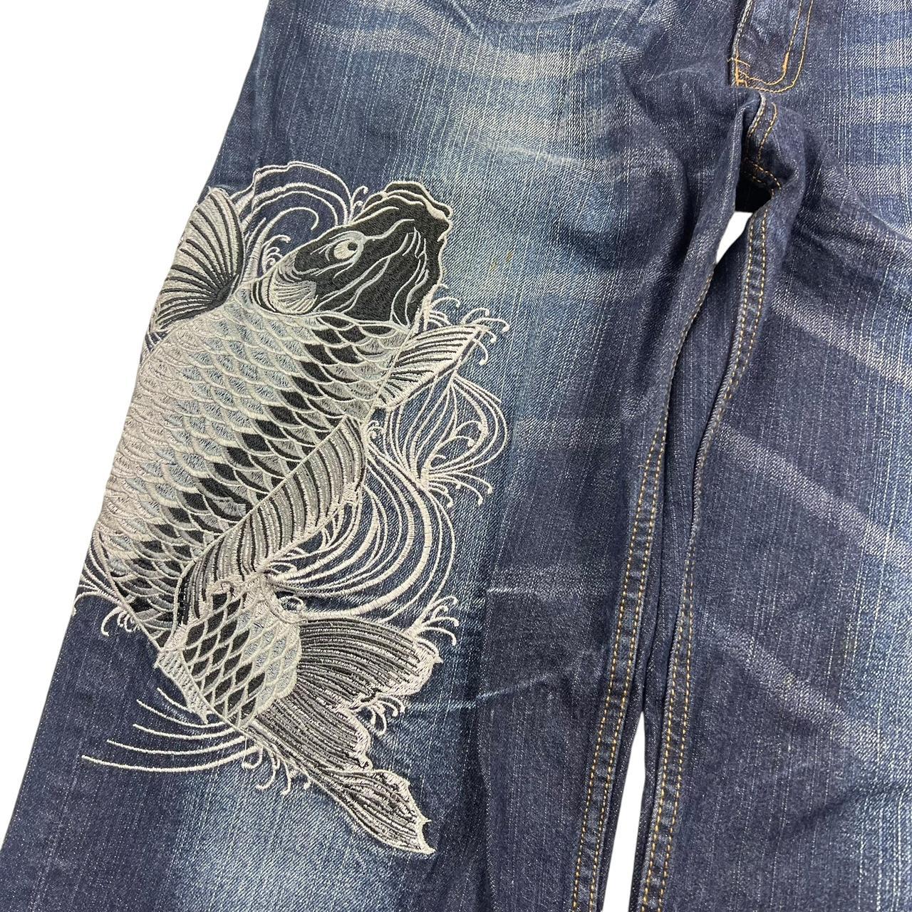 Embroidered Jeans (w34)