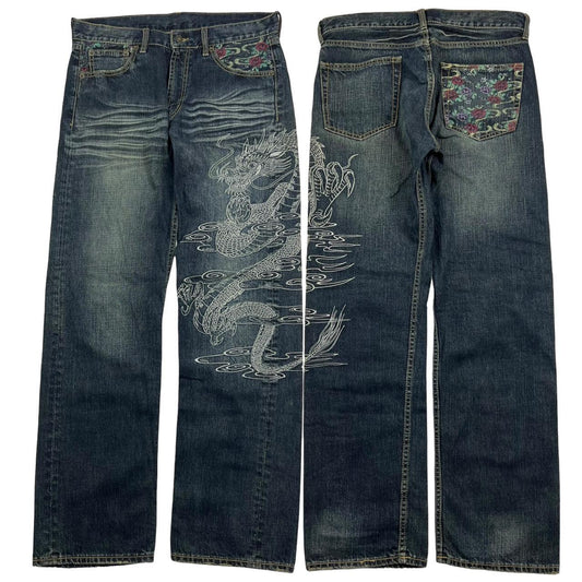 Embroidered Jeans (w33)