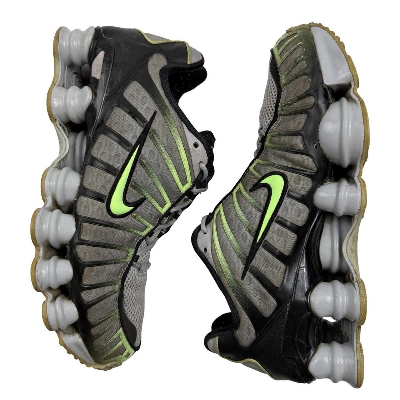 Nike Shox TL Wolf Grey Lime (uk 7)