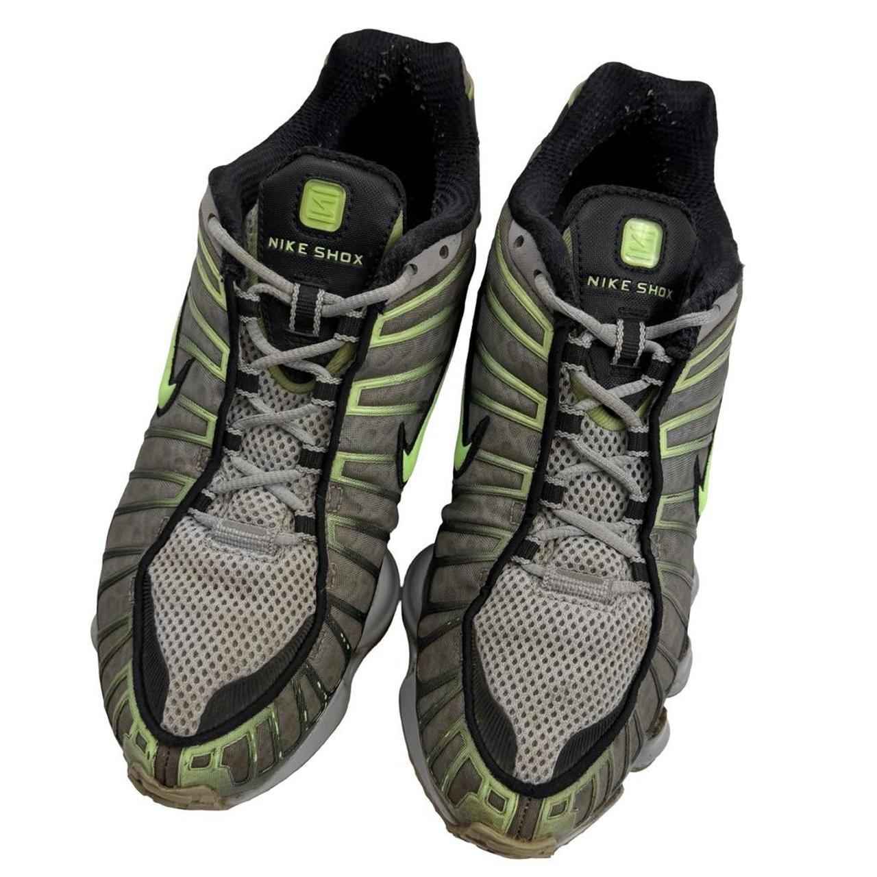 Nike Shox TL Wolf Grey Lime (uk 7)