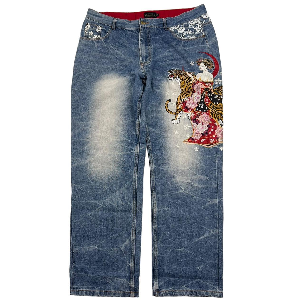 Embroidered Jeans (w39)