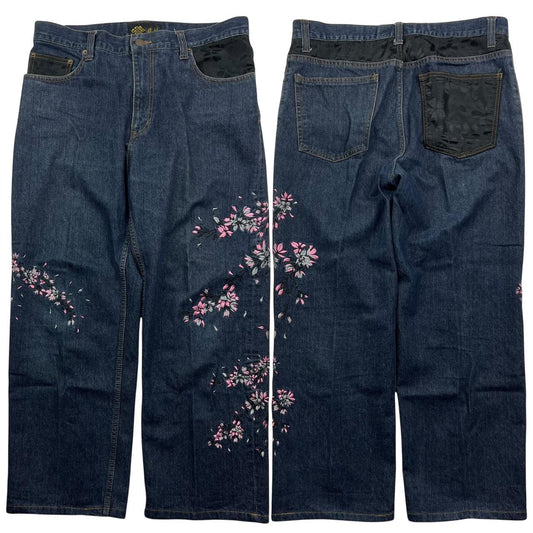 Floral Jeans (w35)