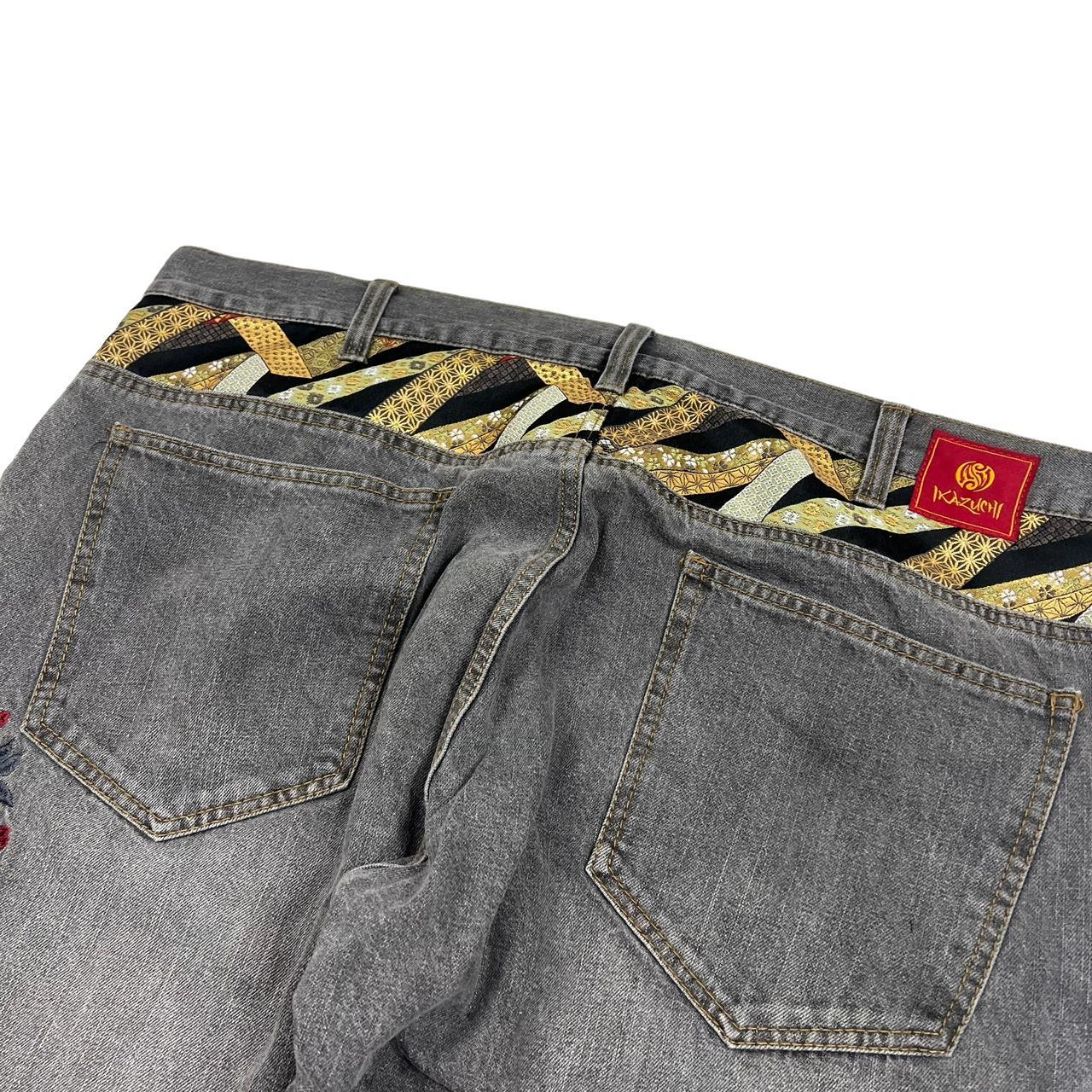 Embroidered Koi Fish Jeans (w42)