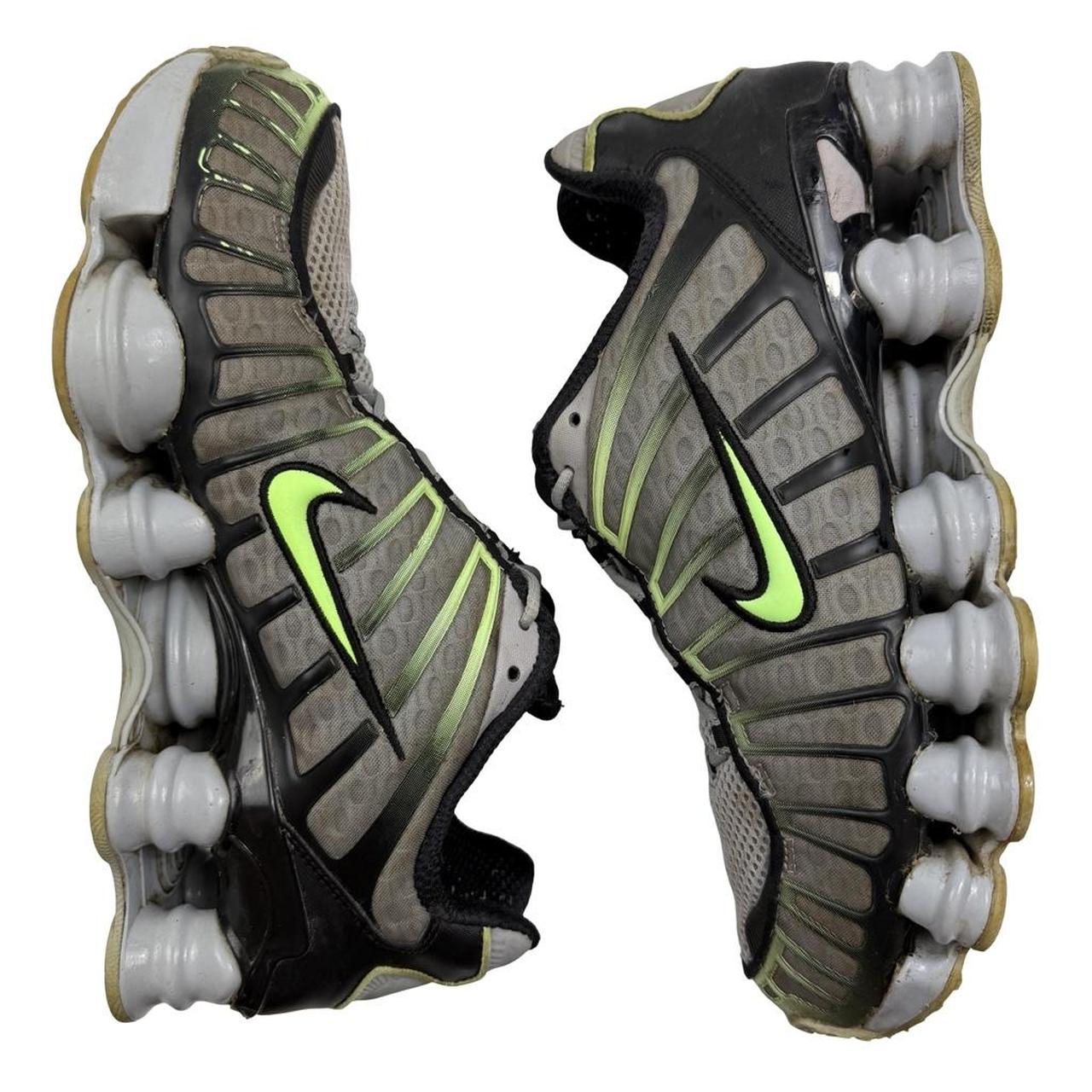 Nike Shox TL Wolf Grey Lime (uk 7)