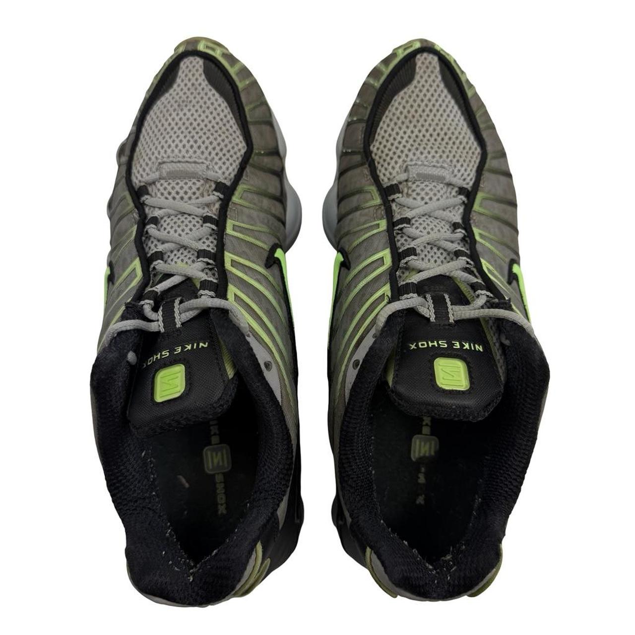 Nike Shox TL Wolf Grey Lime (uk 7)