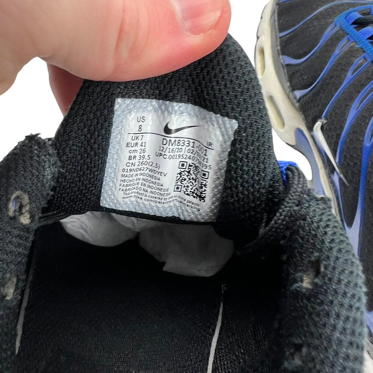 Nike TN Black Racer Blue (uk 7)
