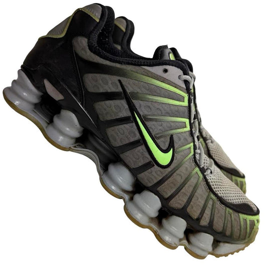 Nike Shox TL Wolf Grey Lime (uk 7)