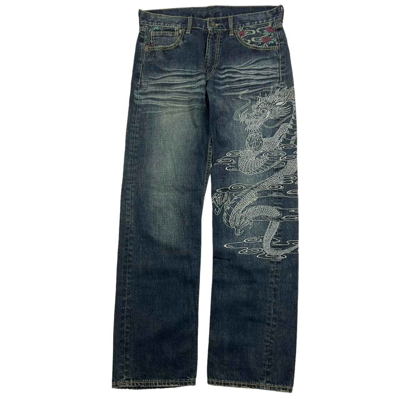 Embroidered Jeans (w33)