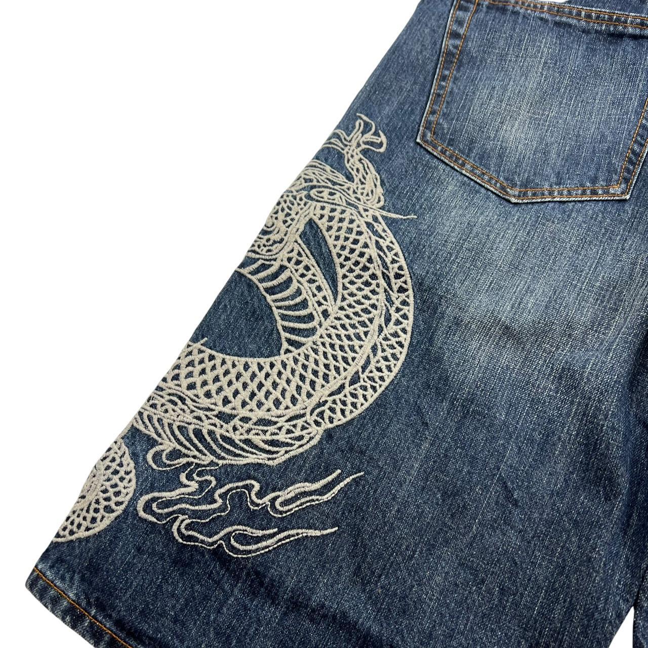 Embroidered Dragon Shorts (w34)