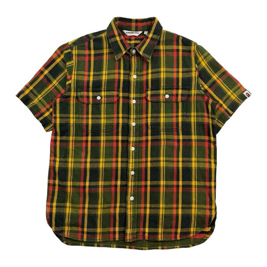 Bape Button Up Shirt (L)