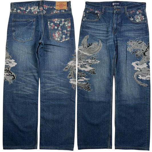 Dragon + Phoenix Jeans (w34)