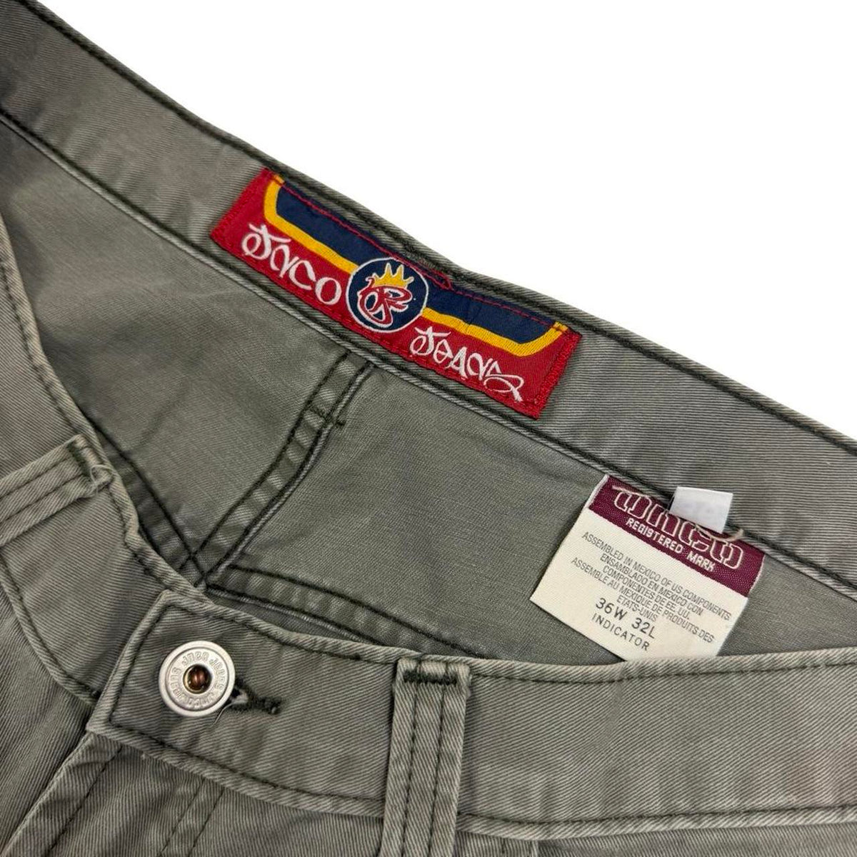 Jnco Cargo Trousers (w36)