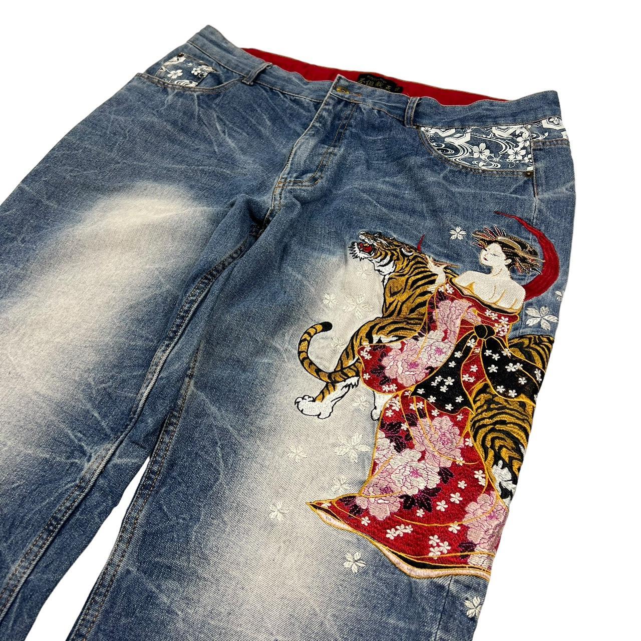 Embroidered Jeans (w39)