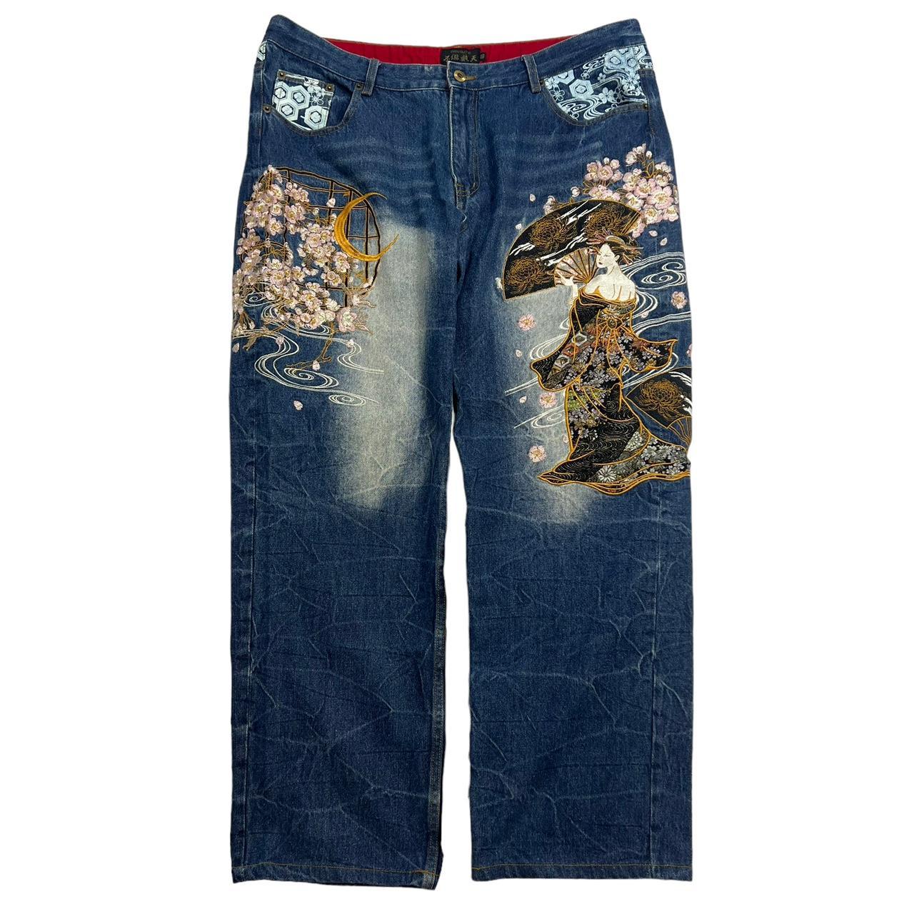 Embroidered Jeans (w40)