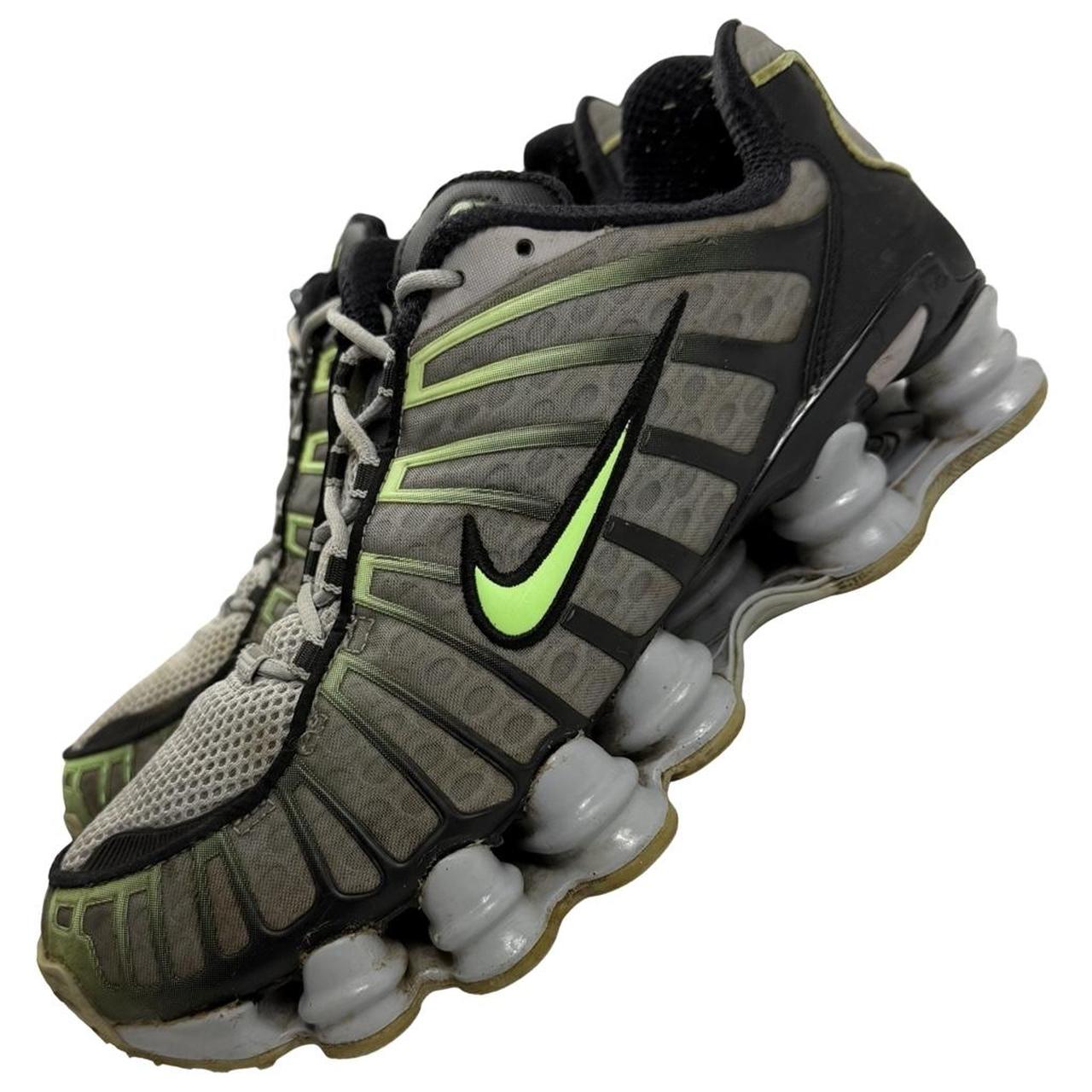 Nike Shox TL Wolf Grey Lime (uk 7)