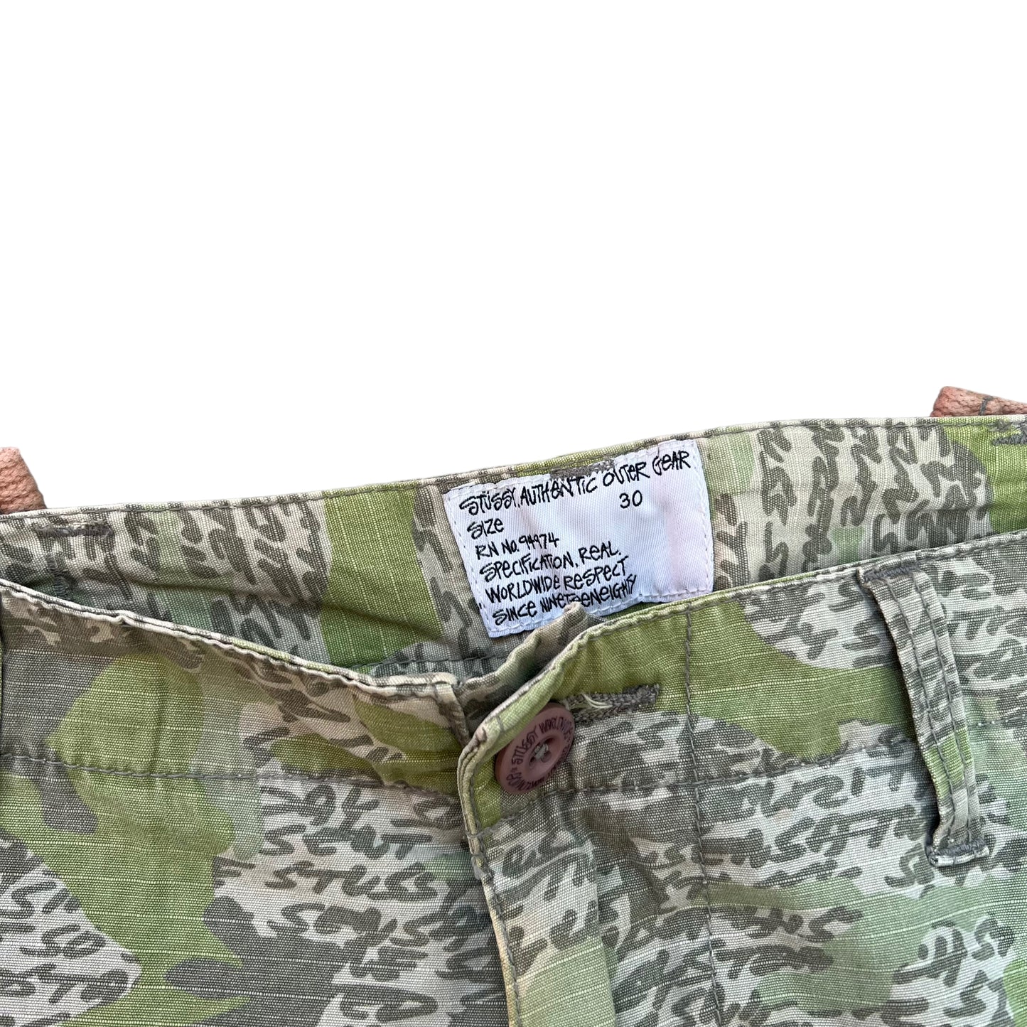 Stussy x Futura Cargo trousers (w32)